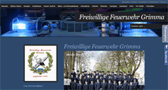 Desktop Screenshot of ffw-grimma.de